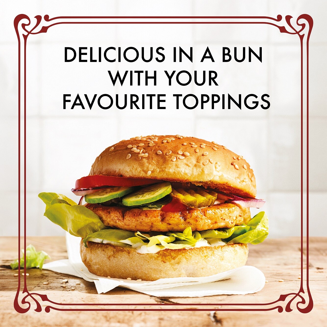 The Vegetarian Butcher No Chicken Burger 1x2.4kg - The NOChicken Burger is the best and most delicious way to convince meat lovers that meat no longer has to come from animals. Just let the taste do the talking!
